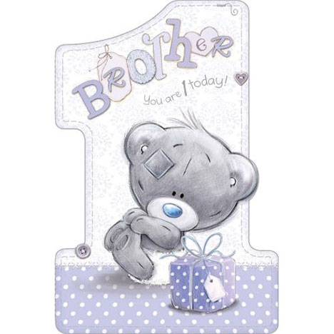 Brother 1st Birthday Me to You Bear Card £2.49